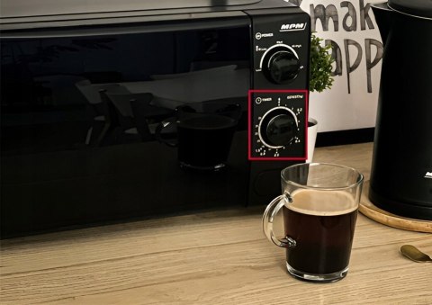 Kuchenka Mikrofalowa 700W 20L - 5 Programów, Talerz Obrotowy Oświetlenie