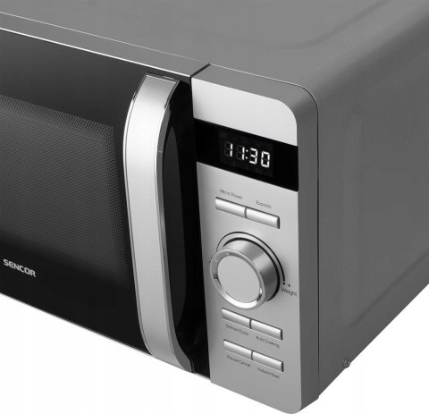 Kuchenka Mikrofalowa 800W 17L Sencor - 8 Auto Programów, Opóźniony Start