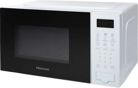 Kuchenka Mikrofalowa Biała 20L 700W 6 Programów: Gotowania I Rozmrażania