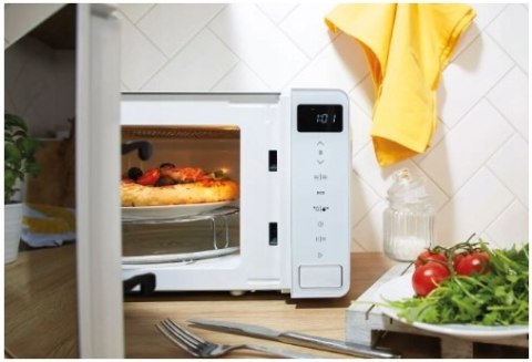 Kuchenka Mikrofalowa Gorenje 800W 20L Inox Smart Display, Grill, Aquaclean