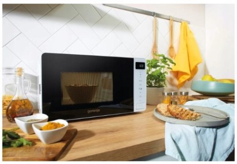 Kuchenka Mikrofalowa Gorenje 800W 20L Inox Smart Display, Grill, Aquaclean