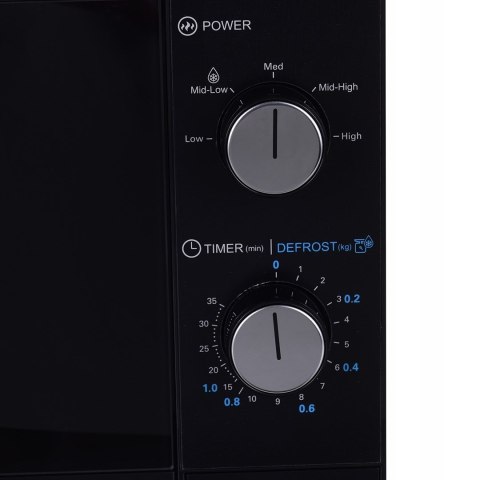 Kuchenka Mikrofalowa Sharp 800W 20L, Mechaniczne Sterowanie, Rozmrażanie