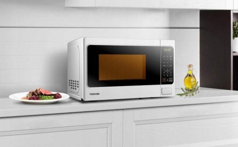 Kuchenka Mikrofalowa Toshiba 20L 800W Dotykowa, Wieloetapowe, Z Blokadą
