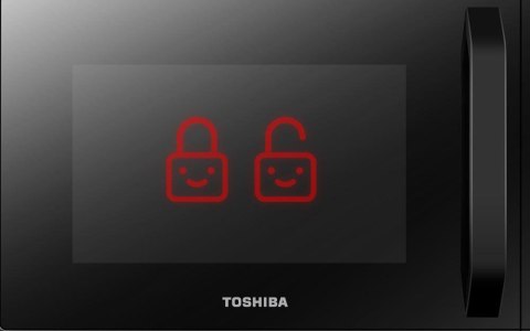 Kuchenka Mikrofalowa Toshiba 20L 800W Dotykowa, Wieloetapowe, Z Blokadą