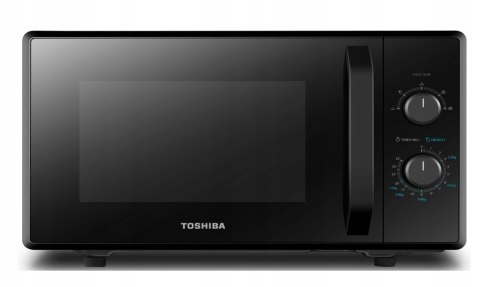Kuchenka Mikrofalowa Toshiba 23L 800W Led - Rozmrażanie Czasowe, Czarna