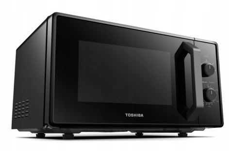 Kuchenka Mikrofalowa Toshiba 23L 800W Led - Rozmrażanie Czasowe, Czarna