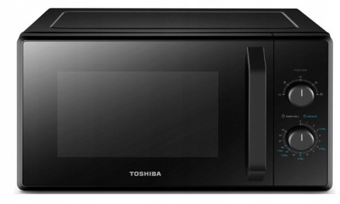 Kuchenka Mikrofalowa Toshiba 23L 800W Led - Rozmrażanie Czasowe, Czarna