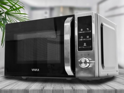 Kuchenka Mikrofalowa Vivax 20L 700W Z Grillem I Rozmrażaniem 35 Min Timer
