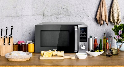 Kuchenka Mikrofalowa Vivax 20L 700W Z Grillem I Rozmrażaniem 35 Min Timer