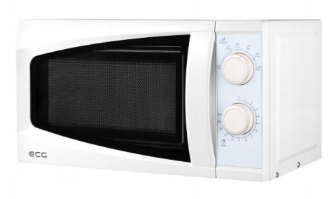 Mikrofalówka 700W 20L, 6 Poziomów, Timer 30 Min, Auto Rozmrażanie, Biała