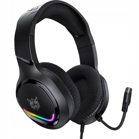 Onikuma Słuchawki Gamingowe Przewodowe 50Mm Rgb Z 360° Mikrofonem Do Pc