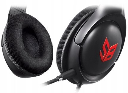 Słuchawki Gamingowe Sb Blaze 40Mm Fullspectrum, Komfort I Odpinany Mikrofon