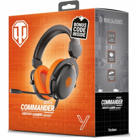 Słuchawki Gamingowe Yenkee Yhp Commander 7.1 Usb Do World Of Tanks