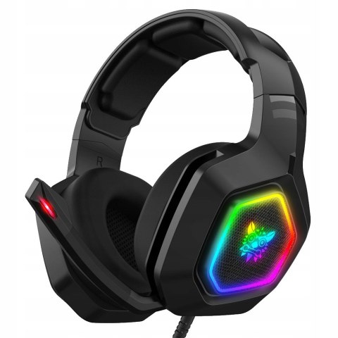 Zestaw Słuchawkowy Onikuma Rgb 50Mm Do Pc, Ps4, Xbox - Ergonomiczny Micro