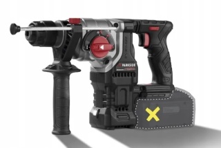 AKUMULATOROWA MŁOWIERTARKA UDAROWA PARKSIDE 20V BEZSZCZOTKOWA SDS+ LED