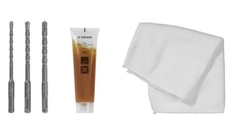 AKUMULATOROWA MŁOWIERTARKA UDAROWA PARKSIDE 20V BEZSZCZOTKOWA SDS+ LED