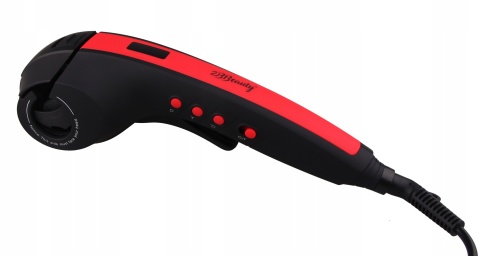 AUTOMATYCZNA LOKÓWKA DO WŁOSÓW: 360° KABEL, LCD, REGULACJA, TURMALINOWA