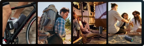 BASEUS GŁOŚNIK PRZENOŚNY 15W BLUETOOTH 5.3 IPX5 TWS LED BASS - AEQUR 30 AIR