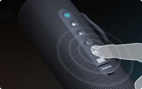 BASEUS GŁOŚNIK PRZENOŚNY 15W BLUETOOTH 5.3 IPX5 TWS LED BASS - AEQUR 30 AIR