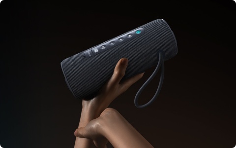 BASEUS GŁOŚNIK PRZENOŚNY 15W BLUETOOTH 5.3 IPX5 TWS LED BASS - AEQUR 30 AIR