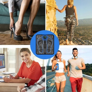 Elektrostymulator Mięśni Masażer Nóg Ems Stopy Mata Masująca do Masażu Stóp