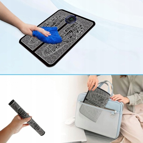 Elektrostymulator Mięśni Masażer Nóg Ems Stopy Mata Masująca do Masażu Stóp