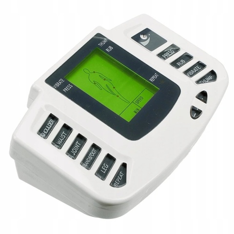 Elektrostymulator mięśni I nerwów MASAŻER TENS EMS stymulator ZESTAW XXL