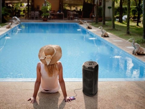 GŁOŚNIK BLUETOOTH 100W SVEN PS-770 TWS Z LED RGB, KARAOKE I MOCNYM BASSEM