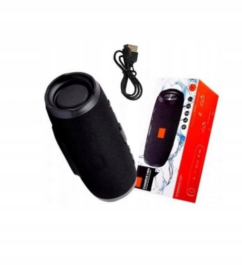 GŁOŚNIK BLUETOOTH 20W, 4 GŁOŚNIKI, POWERBANK, RADIO FM, 360° DŹWIĘK, IPX7