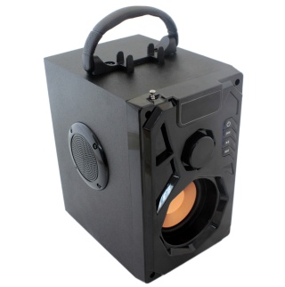 GŁOŚNIK PRZENOŚNY BLUETOOTH 10W MP3, RADIO FM, KARAOKE, SD/USB, POWERBANK