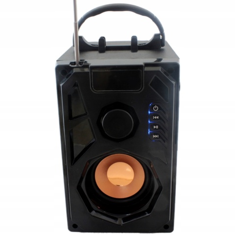 GŁOŚNIK PRZENOŚNY BLUETOOTH 10W MP3, RADIO FM, KARAOKE, SD/USB, POWERBANK
