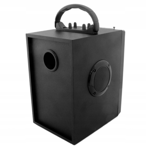 GŁOŚNIK PRZENOŚNY BLUETOOTH 10W MP3, RADIO FM, KARAOKE, SD/USB, POWERBANK