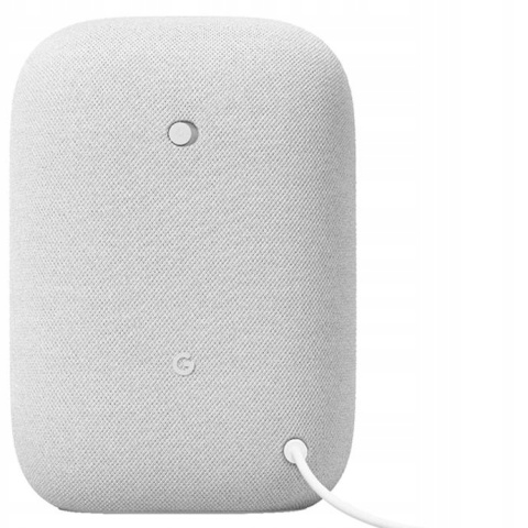 INTELIGENTNY GŁOŚNIK Z GOOGLE ASSISTANT GOOGLE NEST AUDIO ESTETYCZNY, BIAŁY