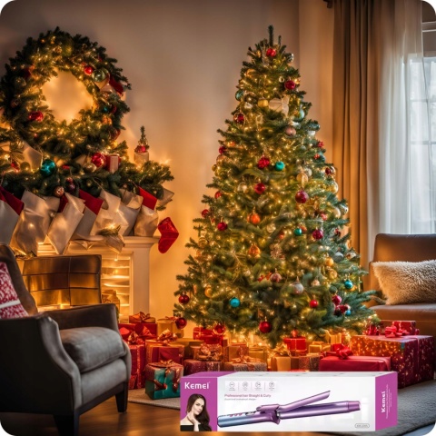 LOKÓWKA DO WŁOSÓW CYFROWY WYŚWIETLACZ, JONIZACJA, CERAMICZNA POWŁOKA 30 SEK