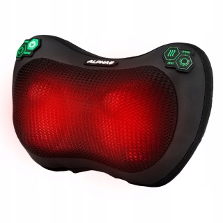 MASAŻER SHIATSU PODUSZKA MASUJĄCA DO MASAŻU PLECÓW CIAŁA KARKU ALPHA