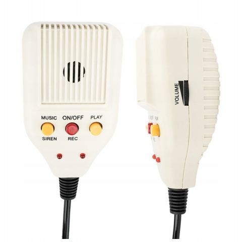 MEGAFON AKUMULATOROWY 50W DNA MEGA 2 USB BT MICRO SD SYRENA, ZASIĘG 400M