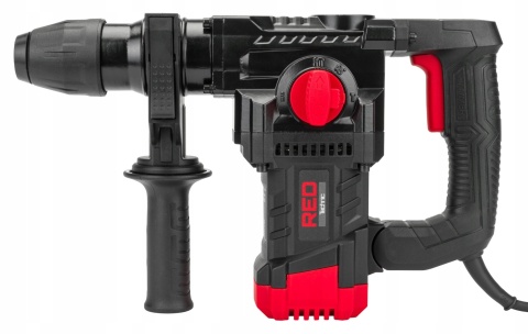 MŁOT UDAROWY SDS+ 2200W 6J ANTYWIBRACYJNY, WALIZKA WIERTŁA 8/10/12 MM DŁUTA