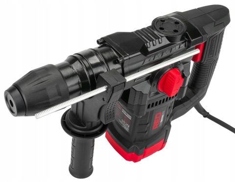 MŁOT UDAROWY SDS+ 2200W 6J ANTYWIBRACYJNY, WALIZKA WIERTŁA 8/10/12 MM DŁUTA