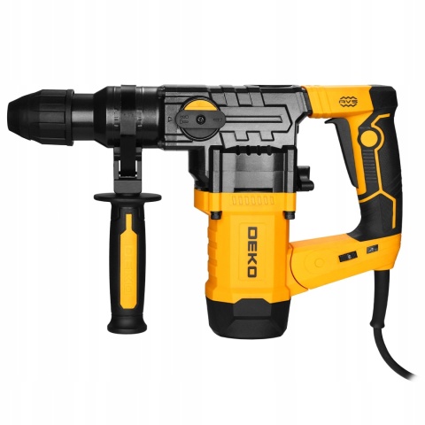 MŁOT UDAROWY SDS+ DEKO INDUSTRIAL 6J 1500W - WALIZKA, 3 WIERTŁA, DŁUTA