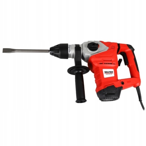 MŁOT UDAROWY WALTER 1500W 5,0J SDS-PLUS DO WIERCENIA I DŁUTOWANIA + WALIZKA