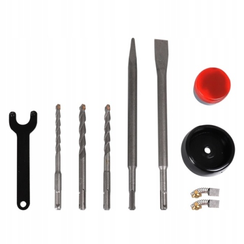 MŁOT UDAROWY WALTER 1500W 5,0J SDS-PLUS DO WIERCENIA I DŁUTOWANIA + WALIZKA