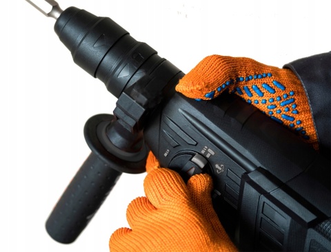 MŁOTOWIERTARKA BERHARD 2600W SDS+ DO KUCIA I WIERCENIA - KOMPLETNY ZESTAW