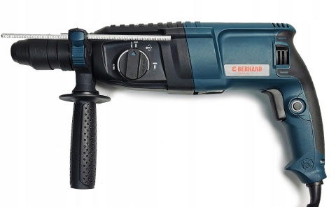 MŁOTOWIERTARKA BERHARD 2600W SDS+ DO KUCIA I WIERCENIA - KOMPLETNY ZESTAW