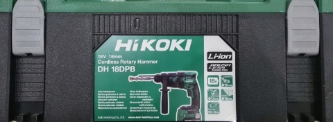 MŁOTOWIERTARKA HIKOKI 18V SDS+ UDAROWA BEZSZCZOTKOWA, LED, SYSTEM RFC 2X5AH