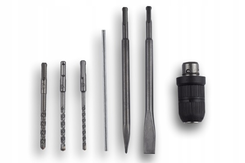 MŁOTOWIERTARKA SDS+ 3050W, 4 TRYBY, REGULACJA OBROTÓW, ERGONOMICZNY UCHWYT