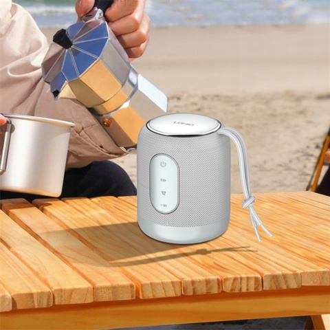 MOCNY GŁOŚNIK BLUETOOTH 5.0 5W PRZENOŚNY STEREO Z USB-C I SLOTEM MICRO SD