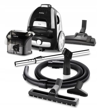 ODKURZACZ BEZWORKOWY AMICA Bagio Eco VM3046 900W SZCZOTKA DO PARKIETU