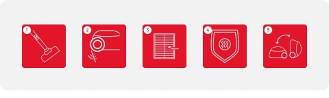 ODKURZACZ BEZWORKOWY AMICA Bagio Eco VM3046 900W SZCZOTKA DO PARKIETU