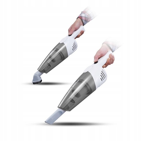 ODKURZACZ PIONOWY RĘCZNY PRZEWODOWY 2W1 DEERMA DX118C DODATKOWE SZCZOTKI