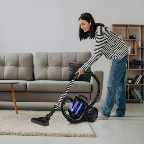 Odkurzacz BEZWORKOWY CYKLONOWY LEKKI MOCNY TURBO MOC 4000W HEPA ZEEGMA